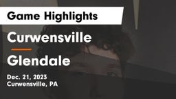 Curwensville  vs Glendale  Game Highlights - Dec. 21, 2023