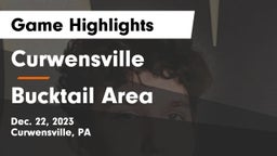 Curwensville  vs Bucktail Area  Game Highlights - Dec. 22, 2023