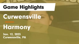 Curwensville  vs Harmony  Game Highlights - Jan. 12, 2023