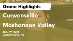 Curwensville  vs Moshannon Valley  Game Highlights - Jan. 19, 2023
