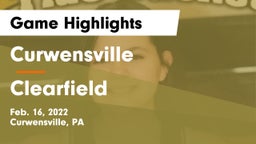 Curwensville  vs Clearfield  Game Highlights - Feb. 16, 2022