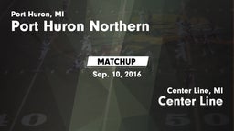 Matchup: Port Huron Northern vs. Center Line  2016