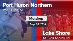 Matchup: Port Huron Northern vs. Lake Shore  2016