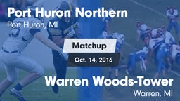 Matchup: Port Huron Northern vs. Warren Woods-Tower  2016