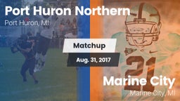Matchup: Port Huron Northern vs. Marine City  2017