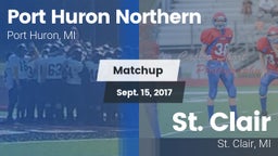 Matchup: Port Huron Northern vs. St. Clair  2017