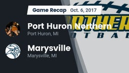 Recap: Port Huron Northern  vs. Marysville  2017