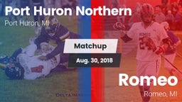 Matchup: Port Huron Northern vs. Romeo  2018