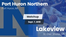 Matchup: Port Huron Northern vs. Lakeview  2018