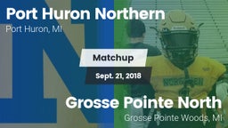 Matchup: Port Huron Northern vs. Grosse Pointe North  2018