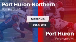 Matchup: Port Huron Northern vs. Port Huron  2018