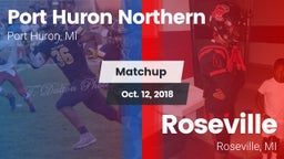 Matchup: Port Huron Northern vs. Roseville  2018