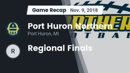 Recap: Port Huron Northern  vs. Regional Finals 2018