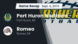 Recap: Port Huron Northern  vs. Romeo  2019