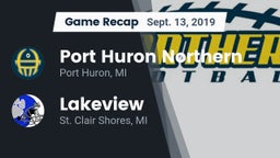 Recap: Port Huron Northern  vs. Lakeview  2019