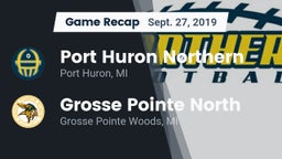 Recap: Port Huron Northern  vs. Grosse Pointe North  2019