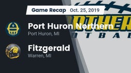 Recap: Port Huron Northern  vs. Fitzgerald  2019