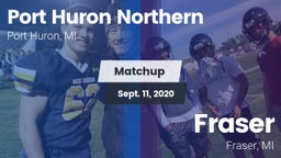 Matchup: Port Huron Northern vs. Fraser  2020