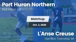 Matchup: Port Huron Northern vs. L'Anse Creuse  2020