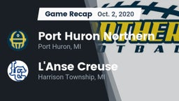 Recap: Port Huron Northern  vs. L'Anse Creuse  2020