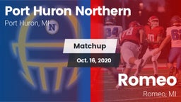 Matchup: Port Huron Northern vs. Romeo  2020