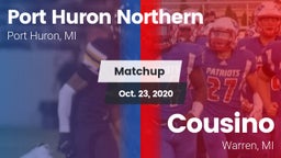 Matchup: Port Huron Northern vs. Cousino  2020