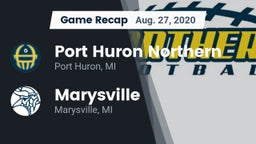 Recap: Port Huron Northern  vs. Marysville  2020