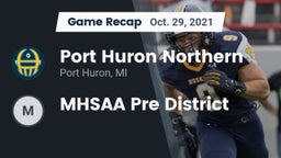 Recap: Port Huron Northern  vs. MHSAA Pre District 2021