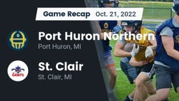 Recap: Port Huron Northern  vs. St. Clair  2022