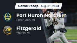 Recap: Port Huron Northern  vs. Fitzgerald  2023