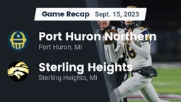 Recap: Port Huron Northern  vs. Sterling Heights  2023