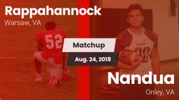 Matchup: Rappahannock vs. Nandua  2018