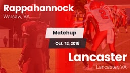 Matchup: Rappahannock vs. Lancaster  2018