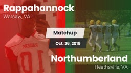 Matchup: Rappahannock vs. Northumberland  2018