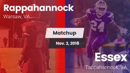 Matchup: Rappahannock vs. Essex  2018