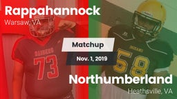 Matchup: Rappahannock vs. Northumberland  2019