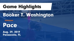 Booker T. Washington  vs Pace  Game Highlights - Aug. 29, 2019