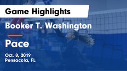 Booker T. Washington  vs Pace  Game Highlights - Oct. 8, 2019