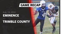 Recap: Eminence  vs. Trimble County  2016