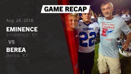 Recap: Eminence  vs. Berea  2016