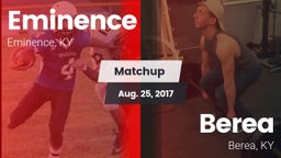 Matchup: Eminence vs. Berea  2017