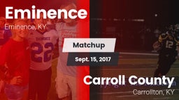 Matchup: Eminence vs. Carroll County  2017