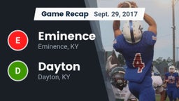 Recap: Eminence  vs. Dayton  2017