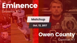 Matchup: Eminence vs. Owen County  2017