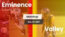 Matchup: Eminence vs. Valley  2017