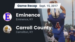 Recap: Eminence  vs. Carroll County  2017