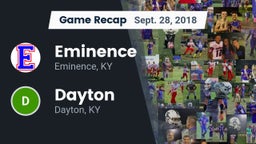 Recap: Eminence  vs. Dayton  2018