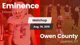 Matchup: Eminence vs. Owen County  2019