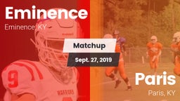 Matchup: Eminence vs. Paris  2019