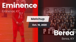 Matchup: Eminence vs. Berea  2020